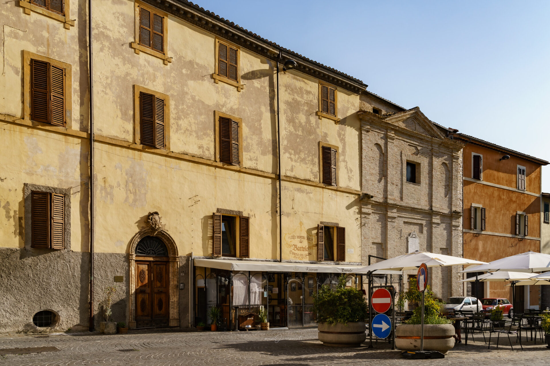 Piazza Matteotti Sassoferrato